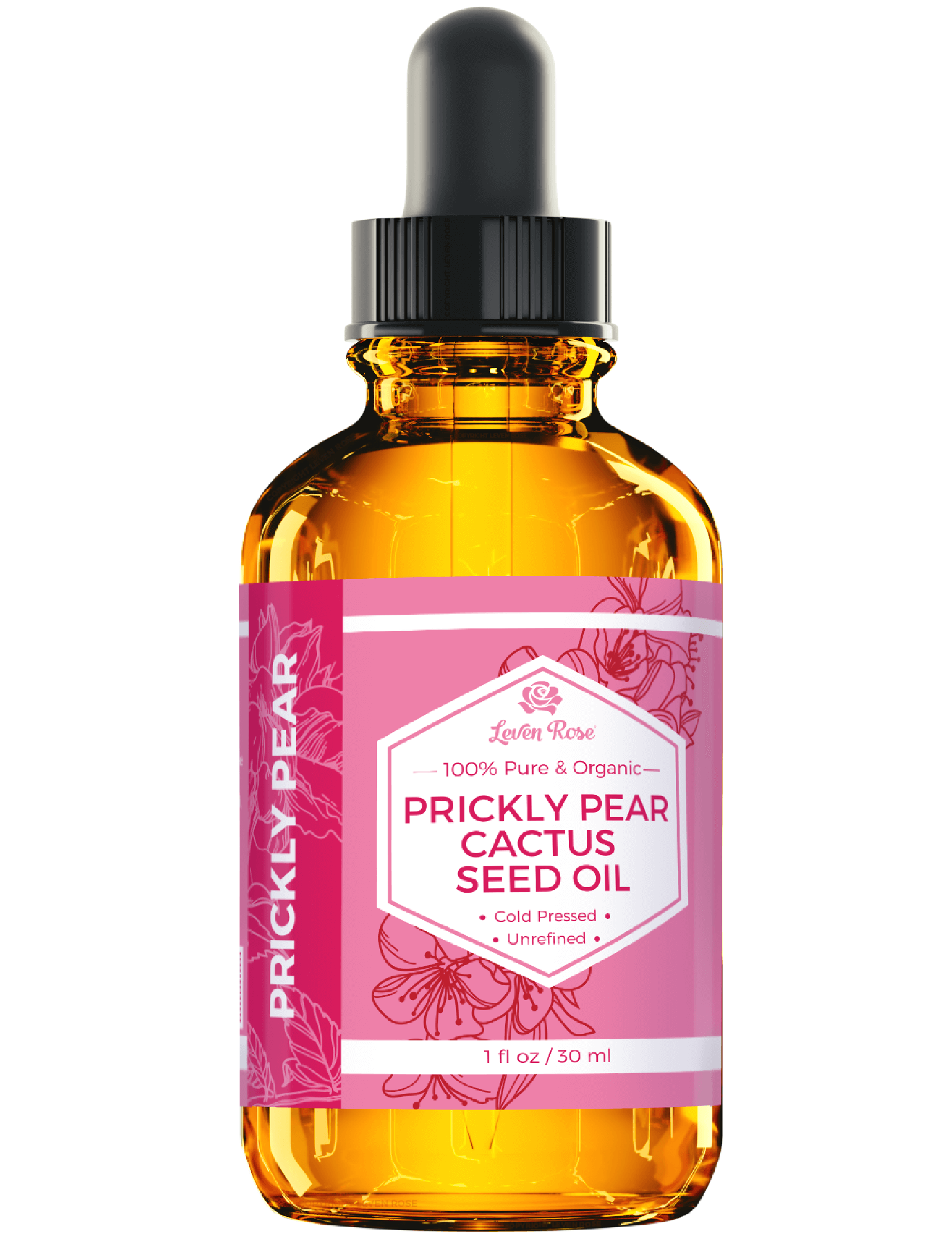 Prickly Pear Cactus Seed Oil - 1 oz by Leven Rose
